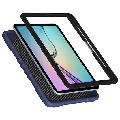 For iPad Air 11 (2024) M2 Case TPU+PC Fidget Tablet Cover with Handle Kickstand and Pencil Holder