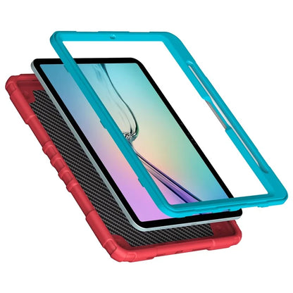 For iPad Air 11 (2024) M2 Case TPU+PC Fidget Tablet Cover with Handle Kickstand and Pencil Holder