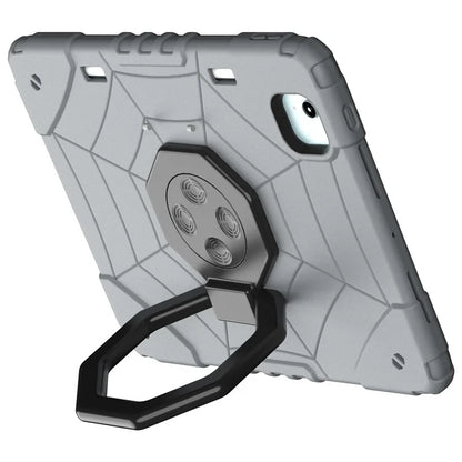 For iPad Air 11 (2024) M2 Case TPU+PC Fidget Tablet Cover with Handle Kickstand and Pencil Holder