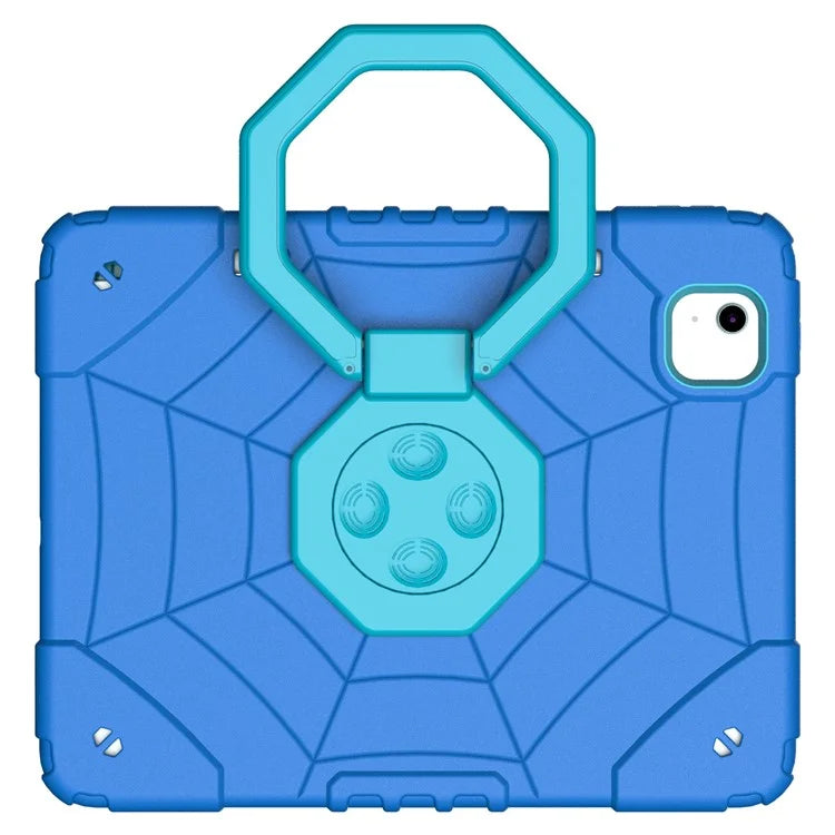 For iPad Air 11 (2024) M2 Case TPU+PC Fidget Tablet Cover with Handle Kickstand and Pencil Holder