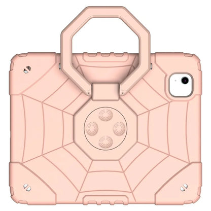 For iPad Air 11 (2024) M2 Case TPU+PC Fidget Tablet Cover with Handle Kickstand and Pencil Holder