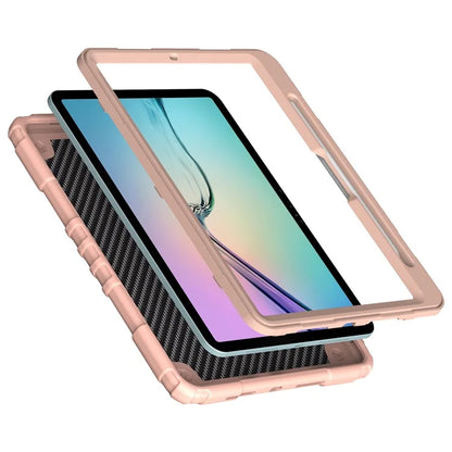 For iPad Air 11 (2024) M2 Case TPU+PC Fidget Tablet Cover with Handle Kickstand and Pencil Holder