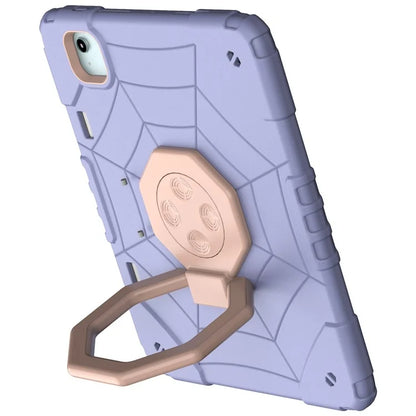 For iPad Air 11 (2024) M2 Case TPU+PC Fidget Tablet Cover with Handle Kickstand and Pencil Holder