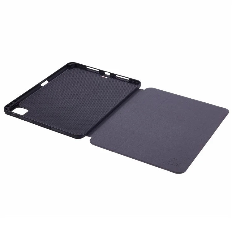 X-LEVEL For iPad Air 13 (2024) Case Carbon Fiber Texture Leather Tablet Cover with Stand Pen Holder