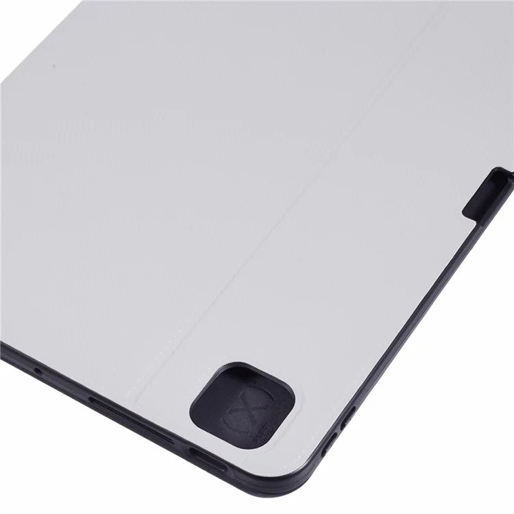 X-LEVEL For iPad Air 13 (2024) Case Carbon Fiber Texture Leather Tablet Cover with Stand Pen Holder