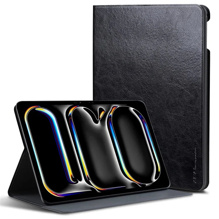 X-LEVEL Kate Series For iPad Pro 13 (2024) Case Leather Stand Tablet Cover with Auto Sleep / Wake