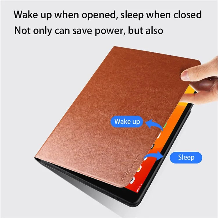 X-LEVEL Kate Series For iPad Pro 13 (2024) Case Leather Stand Tablet Cover with Auto Sleep / Wake