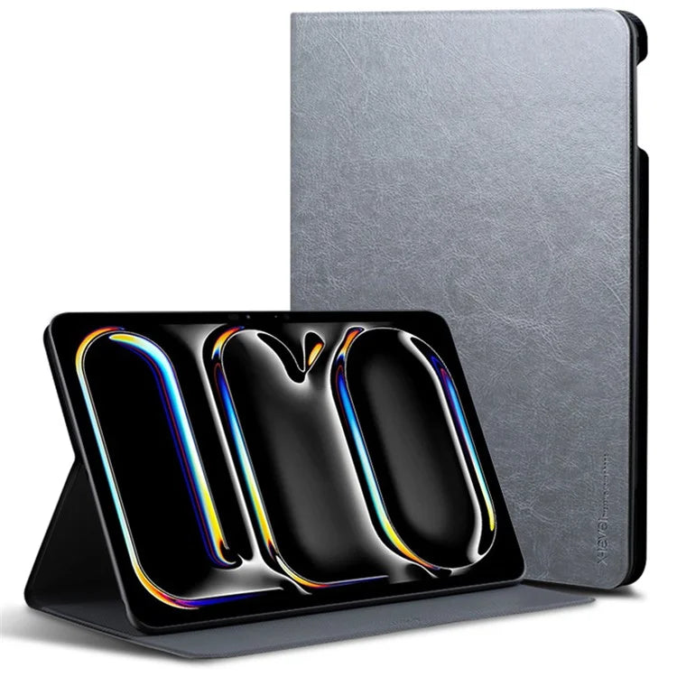 X-LEVEL Kate Series For iPad Pro 13 (2024) Case Leather Stand Tablet Cover with Auto Sleep / Wake