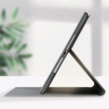 X-LEVEL Kate Series For iPad Pro 13 (2024) Case Leather Stand Tablet Cover with Auto Sleep / Wake
