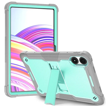 For Xiaomi Poco Pad / Redmi Pad Pro / Pad Pro 5G Case Silicone+PC Tablet Protective Cover with Kickstand