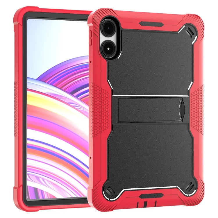 For Xiaomi Poco Pad / Redmi Pad Pro / Pad Pro 5G Case Silicone+PC Tablet Protective Cover with Kickstand