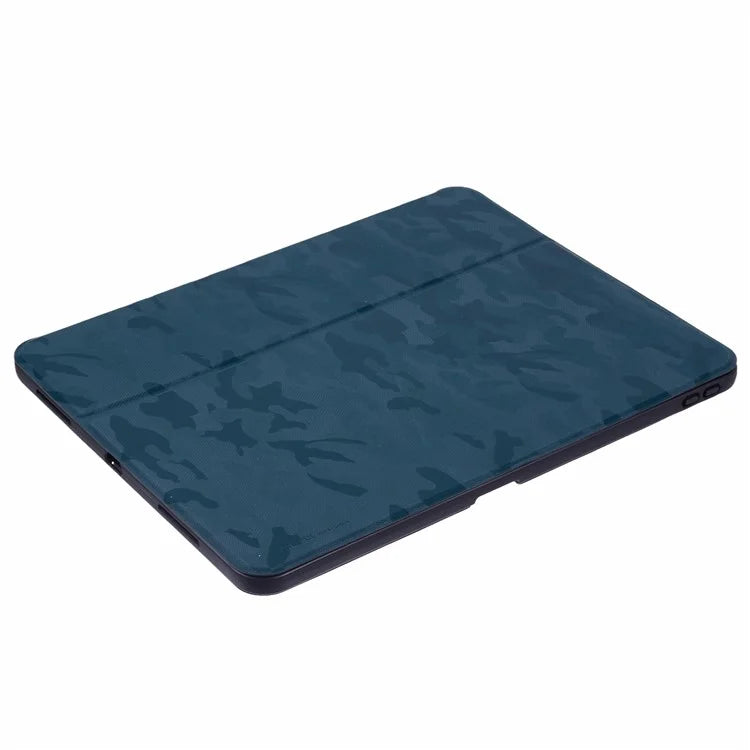X-LEVEL For iPad Pro 13 (2024) Case Camouflage Pattern PU Leather Tablet Cover with Auto Wake / Sleep