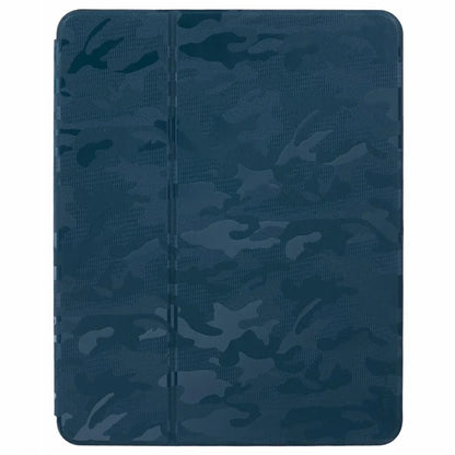 X-LEVEL For iPad Pro 13 (2024) Case Camouflage Pattern PU Leather Tablet Cover with Auto Wake / Sleep