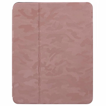 X-LEVEL For iPad Pro 13 (2024) Case Camouflage Pattern PU Leather Tablet Cover with Auto Wake / Sleep