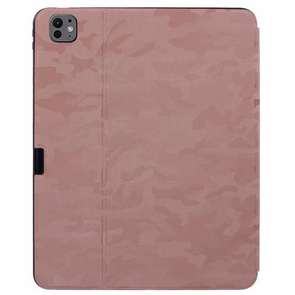 X-LEVEL For iPad Pro 13 (2024) Case Camouflage Pattern PU Leather Tablet Cover with Auto Wake / Sleep