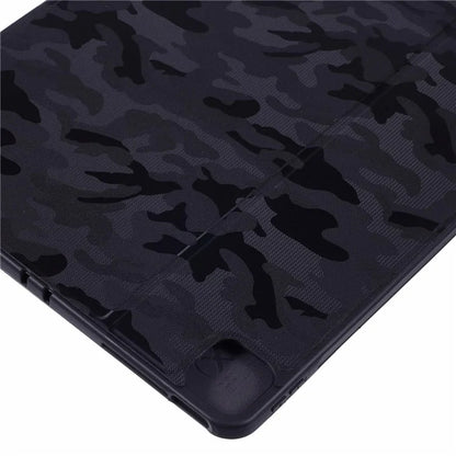 X-LEVEL For iPad Air 13 (2024) Case Camouflage Pattern Leather Smart Tablet Cover with Pencil Holder