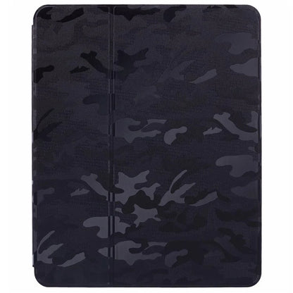 X-LEVEL For iPad Air 13 (2024) Case Camouflage Pattern Leather Smart Tablet Cover with Pencil Holder