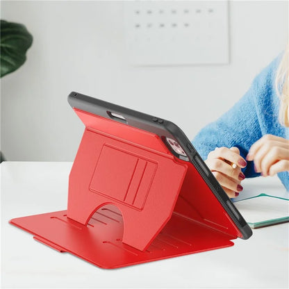 For iPad Pro 11 (2024) PU Leather Tablet Case Card Holder Auto Wake  /  Sleep Stand Cover with Pencil Slot