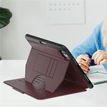 For iPad Pro 11 (2024) PU Leather Tablet Case Card Holder Auto Wake  /  Sleep Stand Cover with Pencil Slot