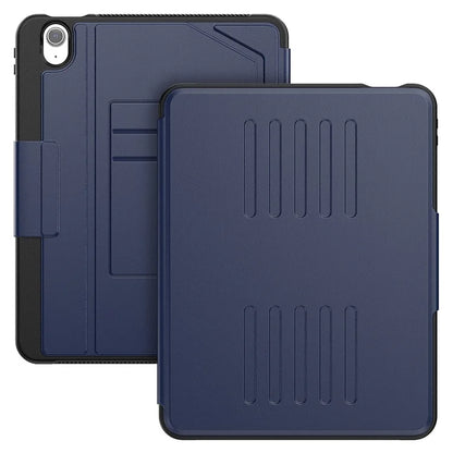 For iPad Air 11 (2024) PU Leather Tablet Case Card Holder Auto Wake  /  Sleep Stand Cover with Pencil Slot