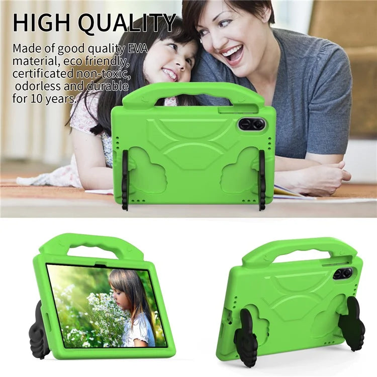 For Honor Pad X9 Protective Cover Anti-Drop EVA Tablet Case with Thumb Kickstand