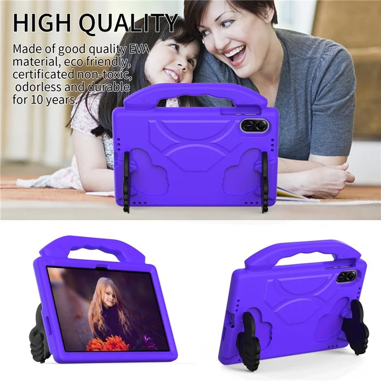 For Honor Pad X9 Protective Cover Anti-Drop EVA Tablet Case with Thumb Kickstand