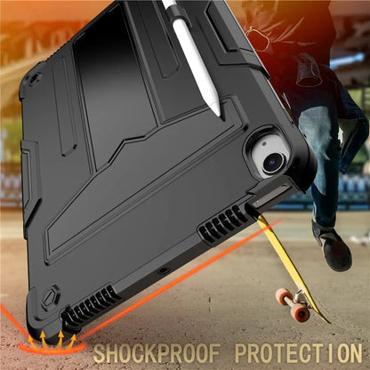 For iPad Air 11 (2024) Case Case PC+Silicone Kickstand Protective Tablet Cover