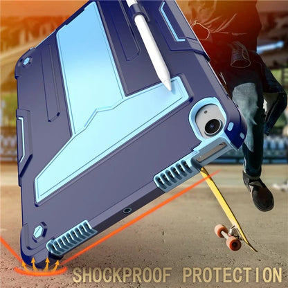 For iPad Air 11 (2024) Case Case PC+Silicone Kickstand Protective Tablet Cover