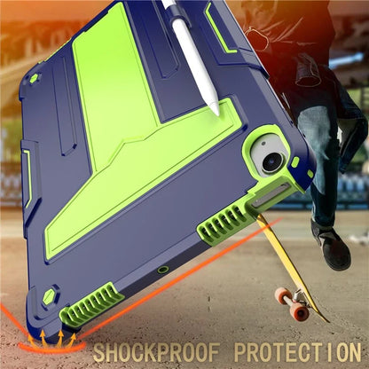 For iPad Air 11 (2024) Case Case PC+Silicone Kickstand Protective Tablet Cover