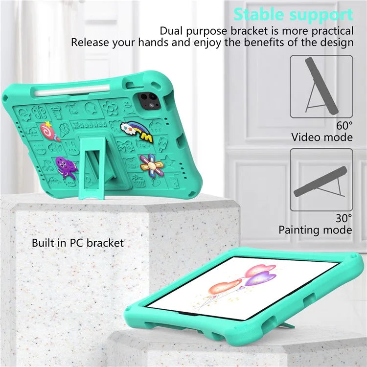 For iPad Pro 11-inch (2018) / (2020) / (2021) / (2022) / (2024) / Air (2020) / (2022) / Air 11 (2024) / iPad 10.9 (2022) EVA Case