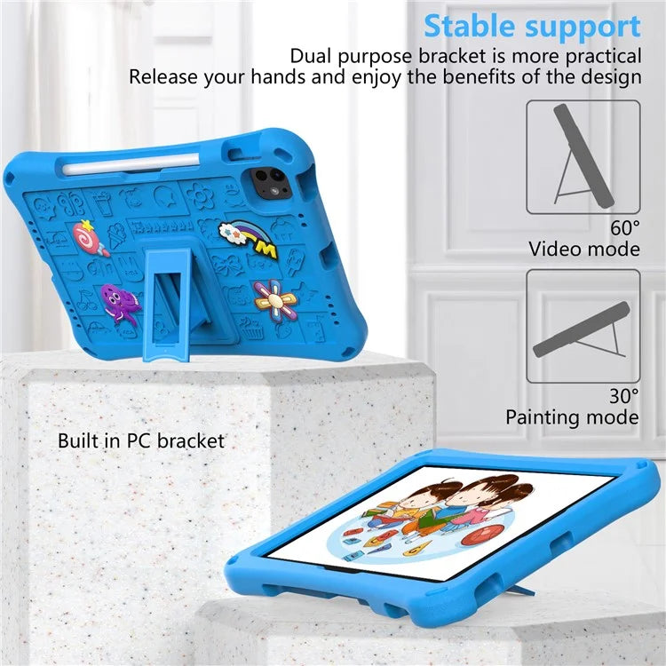For iPad Pro 11-inch (2018) / (2020) / (2021) / (2022) / (2024) / Air (2020) / (2022) / Air 11 (2024) / iPad 10.9 (2022) EVA Case