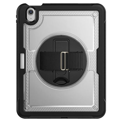 For iPad Air 11 (2024) Case Heat Dissipation PC+TPU Tablet Cover Rotating Hand Strap Kickstand