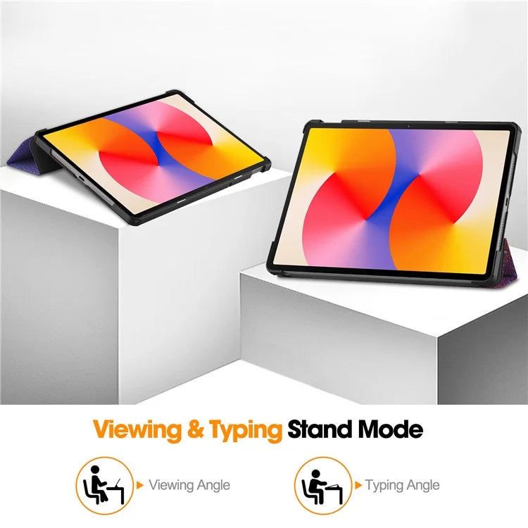 For Huawei MatePad SE 11 Stand Case Pattern Print Leather Tablet Cover