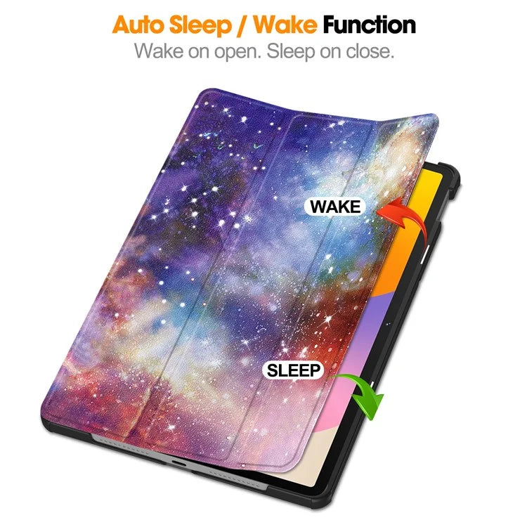 For Huawei MatePad SE 11 Stand Case Pattern Print Leather Tablet Cover