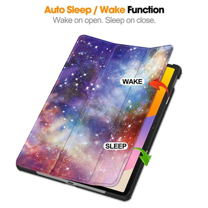 For Huawei MatePad SE 11 Stand Case Pattern Print Leather Tablet Cover