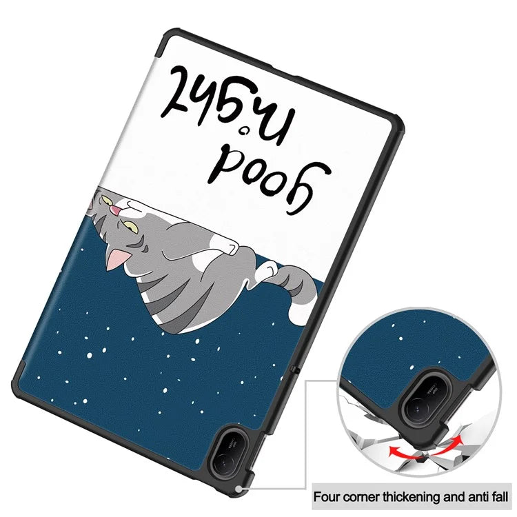 For Huawei MatePad SE 11 Stand Case Pattern Print Leather Tablet Cover