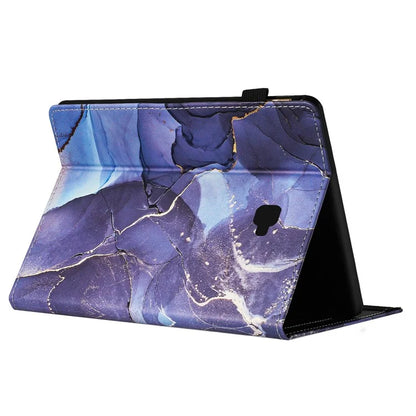 For Samsung Galaxy Tab A 10.1 (2016) T580 Case Business Folio Stand Marble Leather Tablet Cover