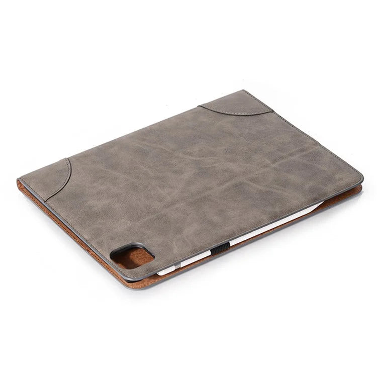 For iPad Pro 11 (2024) Case Wallet Stand Leather Tablet Cover with Auto Wake / Sleep