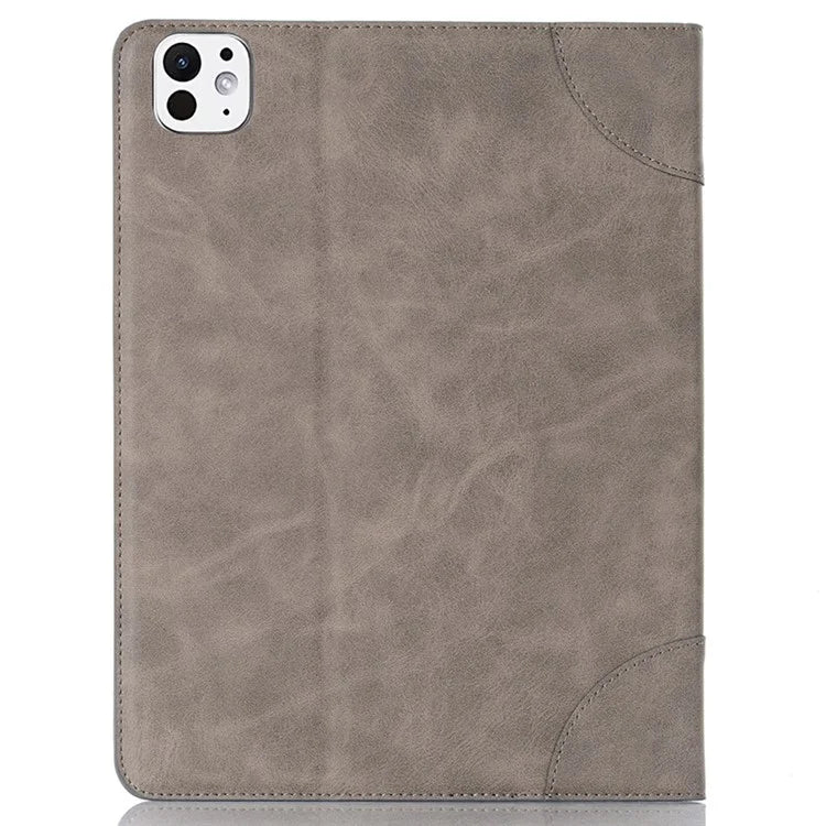 For iPad Pro 11 (2024) Case Wallet Stand Leather Tablet Cover with Auto Wake / Sleep