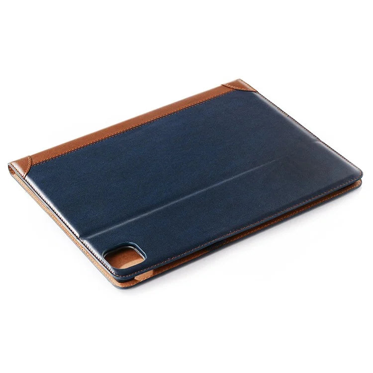 For iPad Pro 11 (2024) Case Leather Folio Book Stand Tablet Cover with Auto Sleep / Wake
