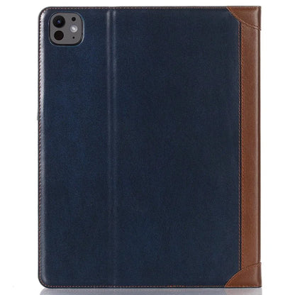 For iPad Pro 13 (2024) Case Protective Book Folio Leather Tablet Cover Card Slots