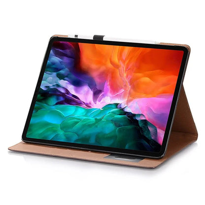 For iPad Pro 13 (2024) Case Protective Book Folio Leather Tablet Cover Card Slots