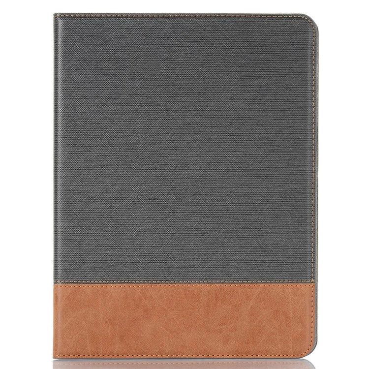 For iPad Pro 11 (2024) Case Auto Wake / Sleep PU Leather Tablet Cover Cross Texture Splicing