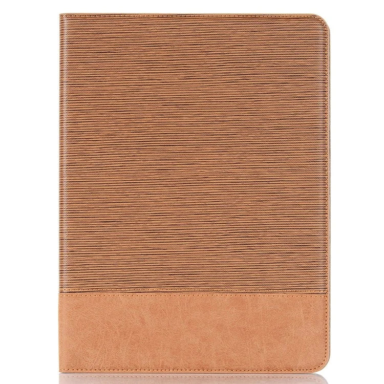 For iPad Pro 13 (2024) Case Cross Texture Splicing Leather Smart Tablet Cover Card Slots