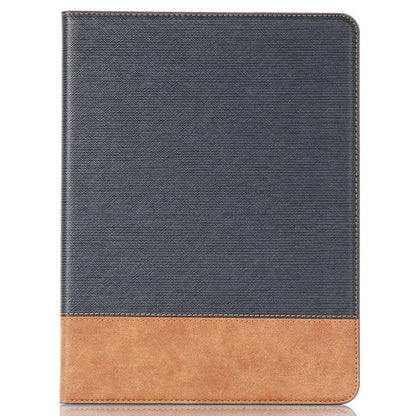 For iPad Pro 13 (2024) Case Cross Texture Splicing Leather Smart Tablet Cover Card Slots