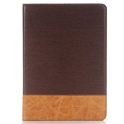 For iPad 9.7-inch (2018) / (2017) Case with Auto Wake / Sleep Leather Cross Texture Tablet Cover