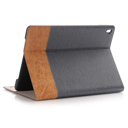 For iPad 9.7-inch (2018) / (2017) Case with Auto Wake / Sleep Leather Cross Texture Tablet Cover