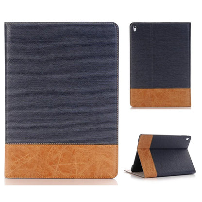 For iPad 9.7-inch (2018) / (2017) Case with Auto Wake / Sleep Leather Cross Texture Tablet Cover