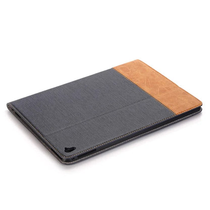 For iPad 9.7-inch (2018) / (2017) Case with Auto Wake / Sleep Leather Cross Texture Tablet Cover