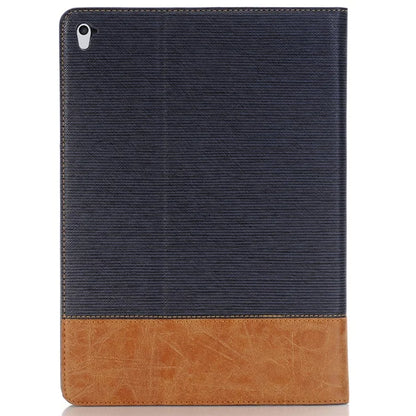 For iPad 9.7-inch (2018) / (2017) Case with Auto Wake / Sleep Leather Cross Texture Tablet Cover